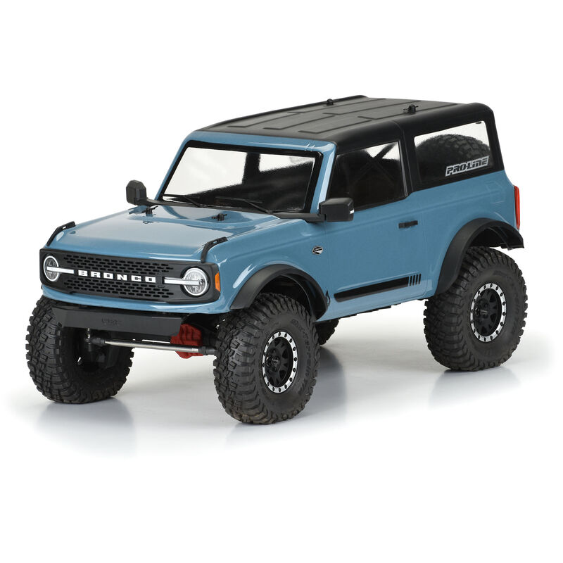 1/10 2021 Ford Bronco Clear Body Set 11.4 Wheelbase: Crawlers