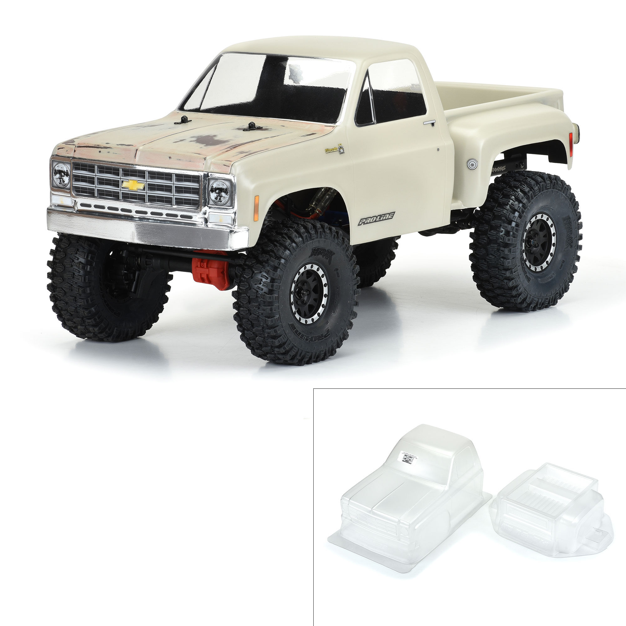 Pro-Line Racing 1/10 1978 Chevy K-10 Clear Body 12.3