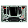 1/5 Pre-Cut 2021 Ram 1500 Clear Body: X-MAXX