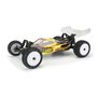 1/18 Wedge Front Carpet Mini-B Tires Mounted 8mm White Wheels (2)