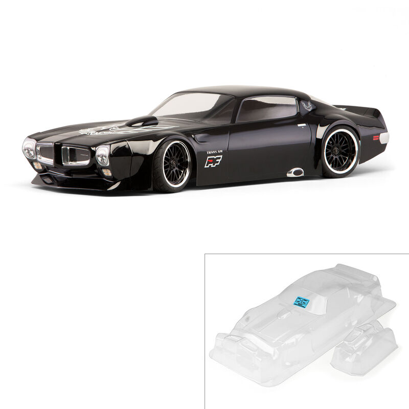 1/10 1971 Pontiac Firebird Trans Am Clear Body: Vintage Trans-Am