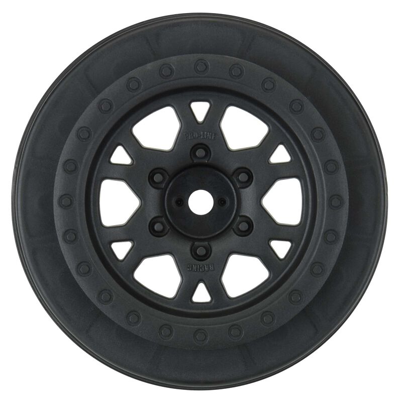 Impulse Black Front Wheels: Slash 2WD