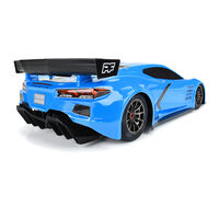 1/7 Chevrolet Corvette C8 Painted Body (Rapid Blue): Felony