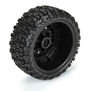 1/10 Aztek M2 F/R 2.2"/3.0" SC MTD 12mm & 14mm Black Raid Wheels (2)