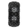 1/10 Badlands Front/Rear 2.2"/3.0" SC Mounted 12mm Black Raid (2)