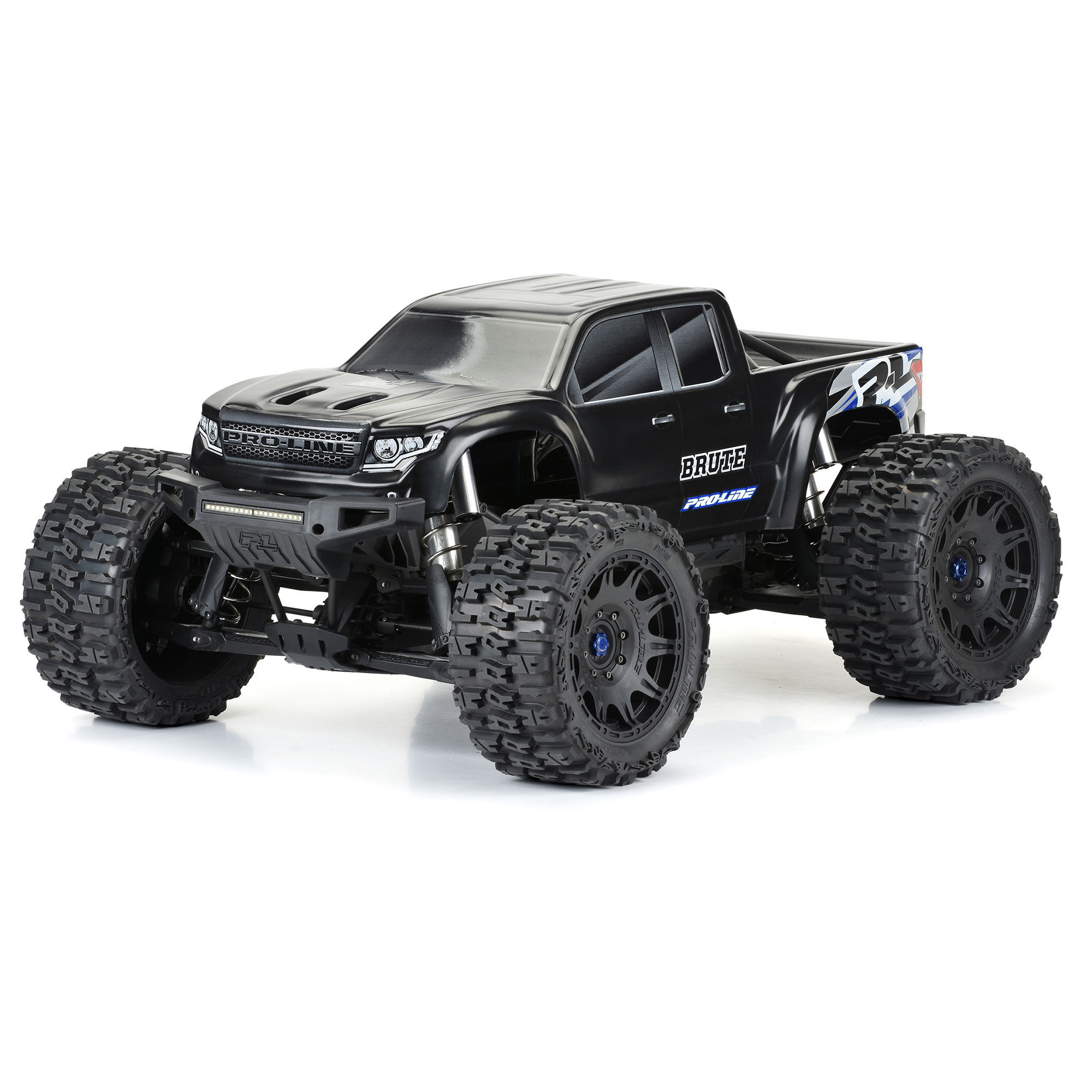 Pro-Line Racing 1/5 Pre-Cut Brute Bash Armor Black Body: X