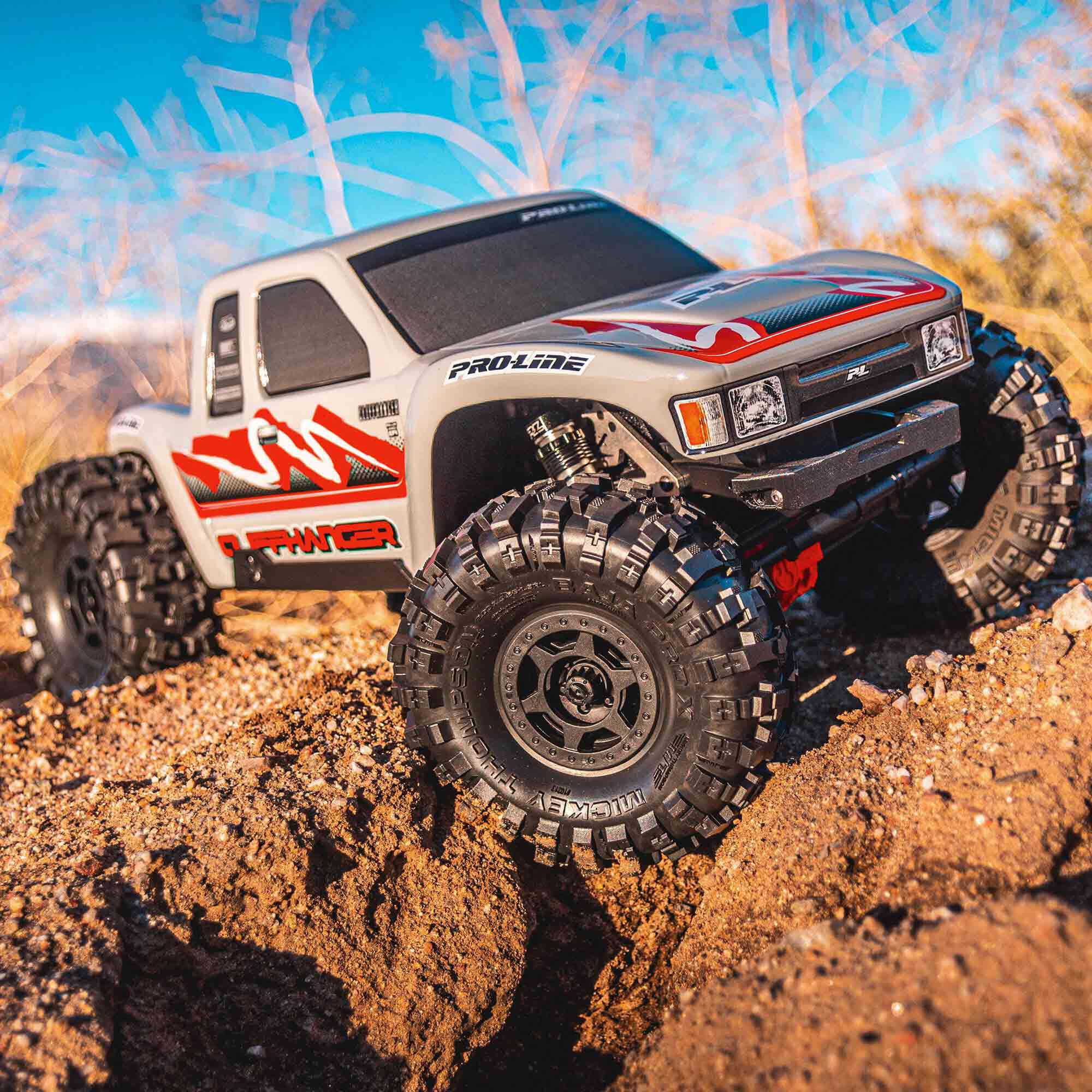 Pro-Line Racing 1/10 Cliffhanger HP Tough-Color Gray Body