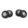 1/16 Mirage TT F/R Tires MTD 12mm Silver Impulse (4): Mojave Grom