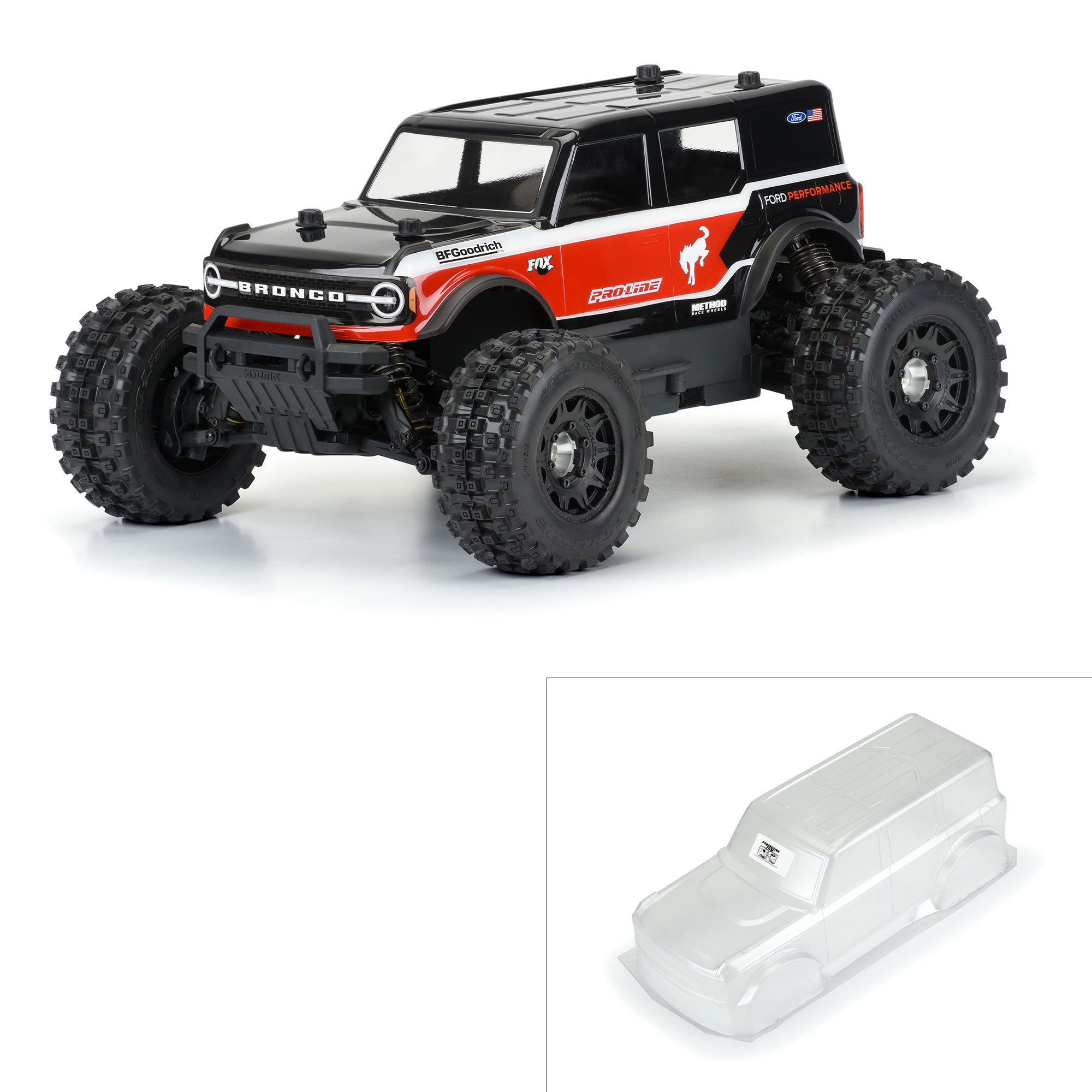 Rc ford hotsell bronco body