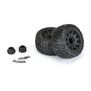 1/8 Trencher LP F/R 3.8" MT Tires Mounted 17mm Blk Raid (2)