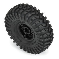 1/24 Maxxis Trepador F/R 1.0" Tires MTD 7mm Black Holcomb (4)