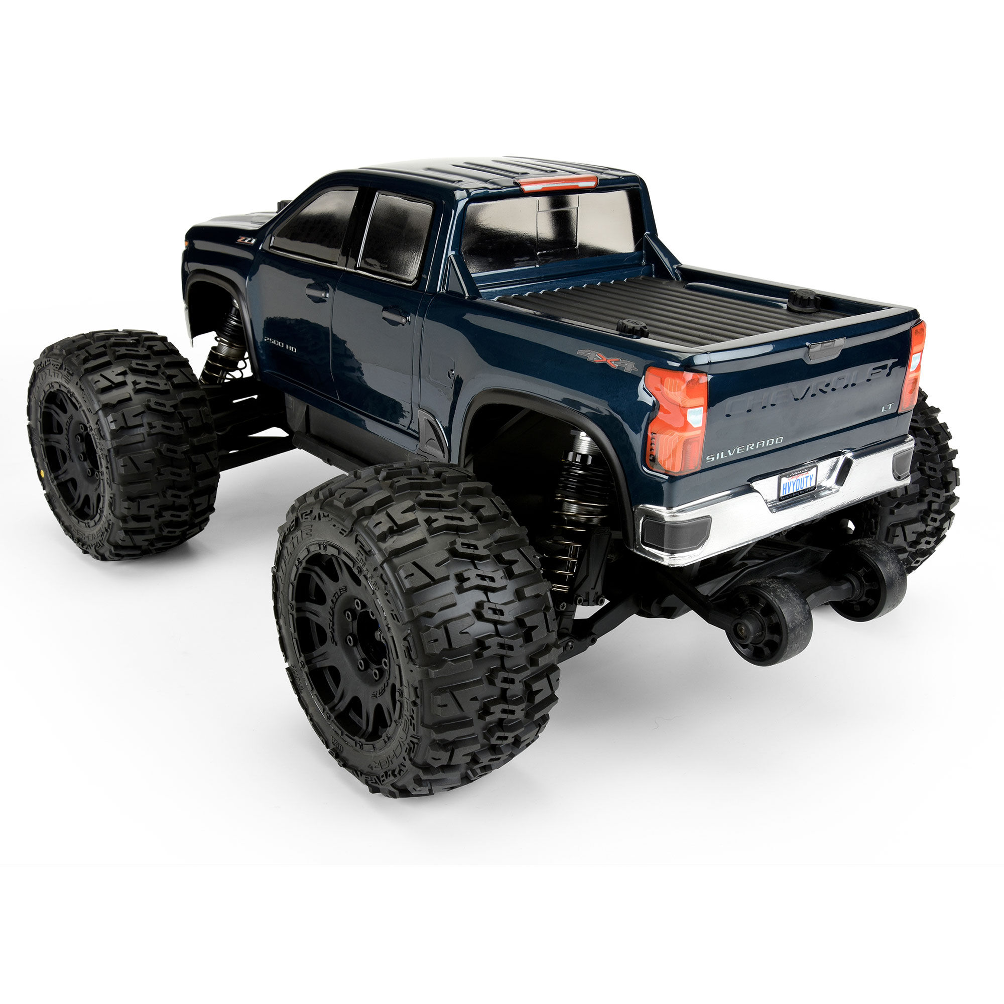 Pro Line Racing 1 8 2021 Chevy Silverado 2500 HD Clear Body E
