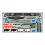 1/10 Nor’easter Clear Body: Dirt Oval Late Model