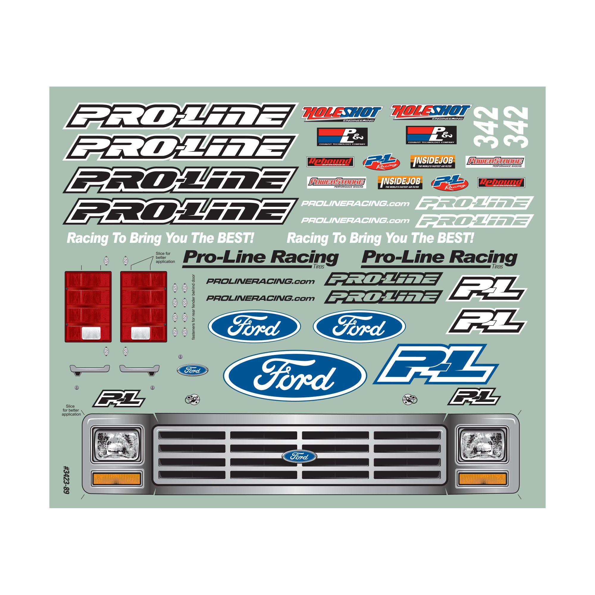 Proline 1981 ford bronco body discount