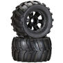 Masher 3.8" w/Traxxas Style Bead Tire 17mm