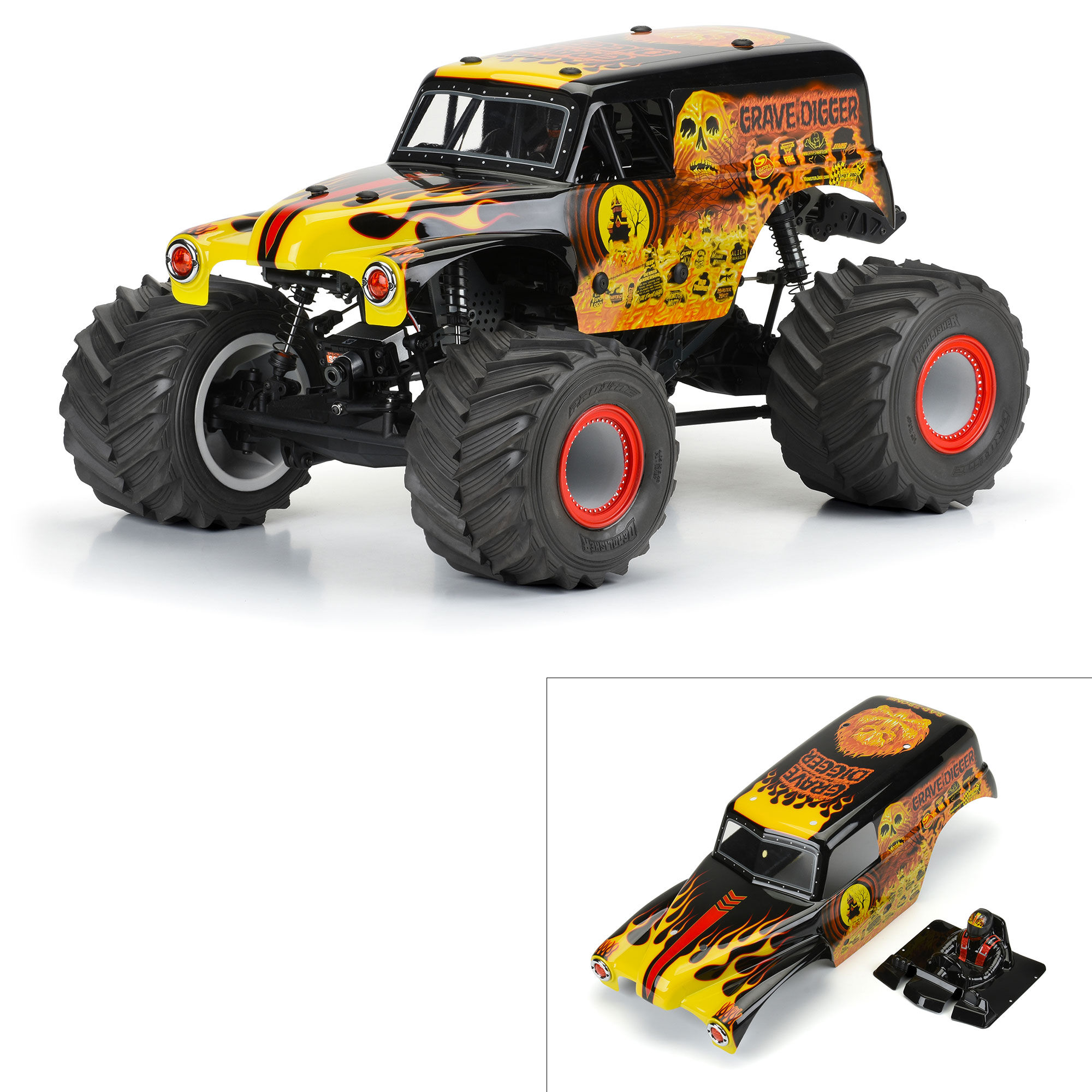 Traxxas maximum hotsell destruction body