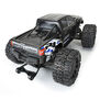 1/5 Pre-Cut Brute Bash Armor Black Body: X-MAXX