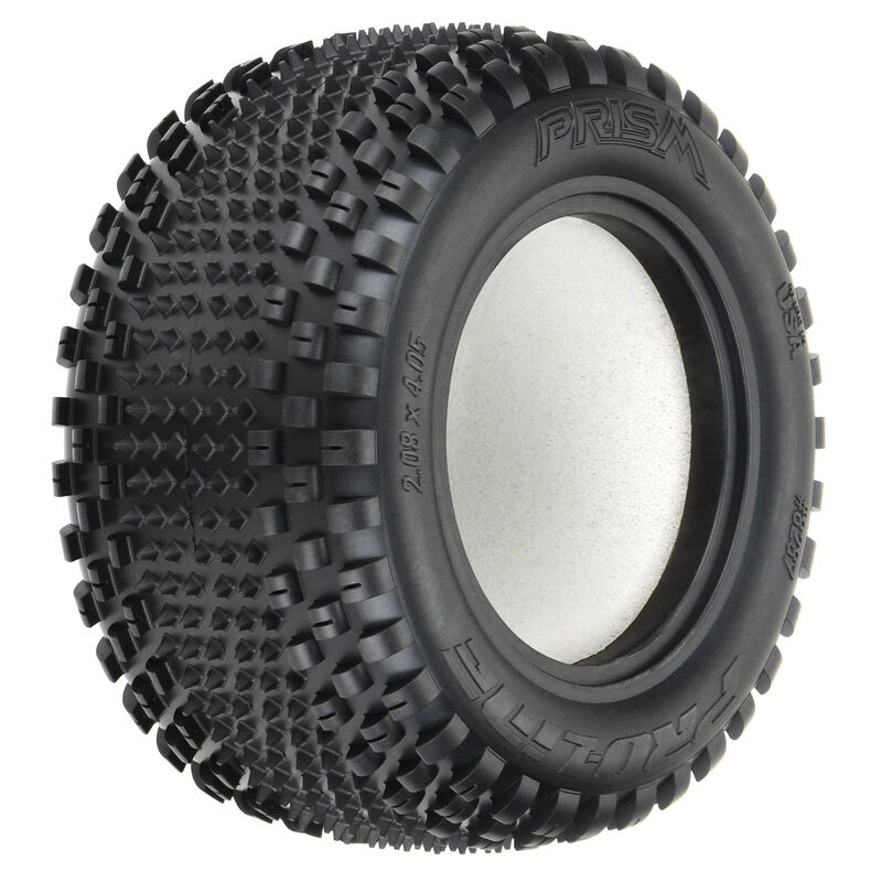 1/10 Prism T CR3 Front 2.2' Carpet Stadium Truck Tires (2)