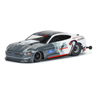 1/16 2021 Ford Mustang Cobra Jet Clear Body: Losi Mini Drag Car