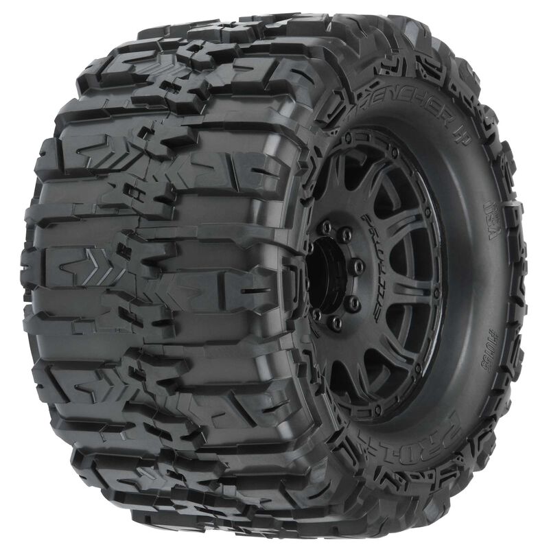 Contour Aan het water herfst Pro-Line Racing 1/8 Trencher HP BELTED F/R 3.8" MT Tires Mounted 17mm Blk  Raid (2) | Pro-Line