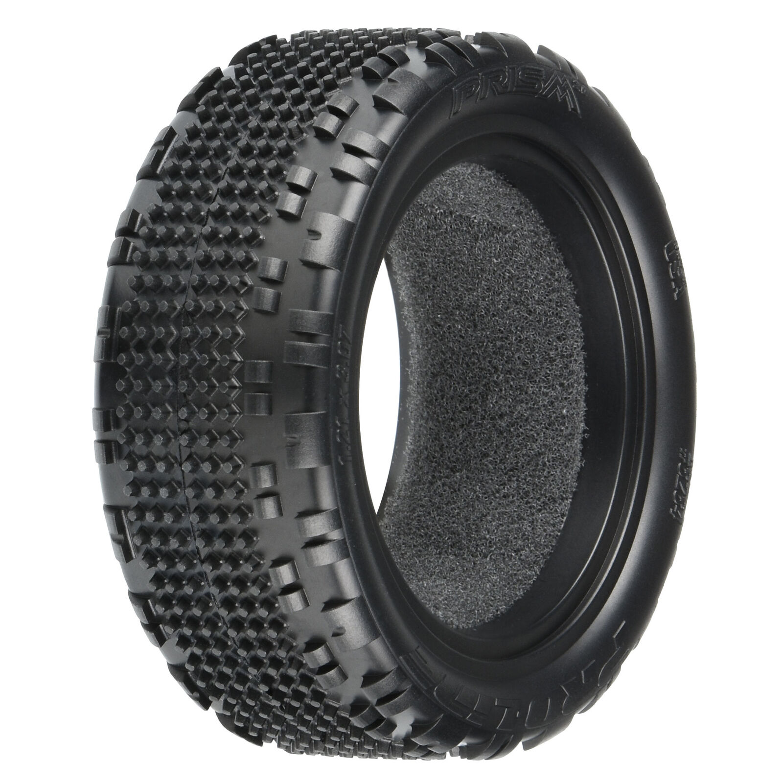 1/10 Prism 2.0 Z3 4WD Front 2.2" Carpet Buggy Tires (2)