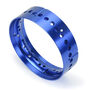 1/4 Pro-Spec Blue Aluminum Front Rim: Promoto-SM