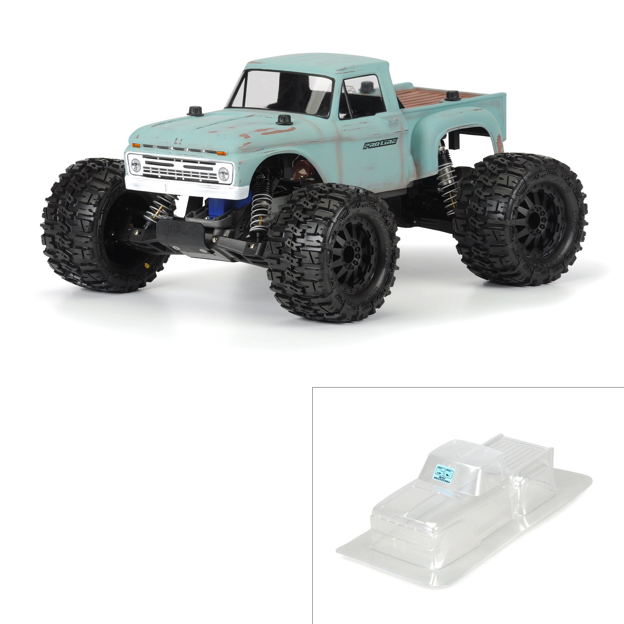 1 10 1966 Ford F 100 Clear Body Stampede