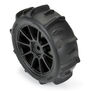 1/14 Dumont F/R Tires MTD 12mm Black Mach-10 (4): Typhon GROM