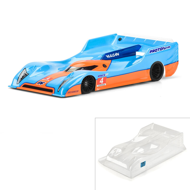 1/10 Vulcan Regular Weight Clear Body: 235mm Pan Car (Pro-10)