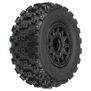 1/10 Badlands MX M2 Fr/Rr 2.2"/3.0" SC Mounted 12mm Blk Raid (2)