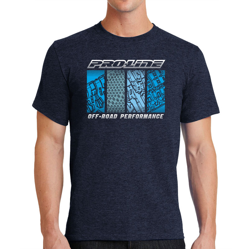 Pro-Line Quarter Tread Navy T-Shirt, XL