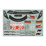 1/10 Vittoria GT Clear Body: 190mm Touring Car