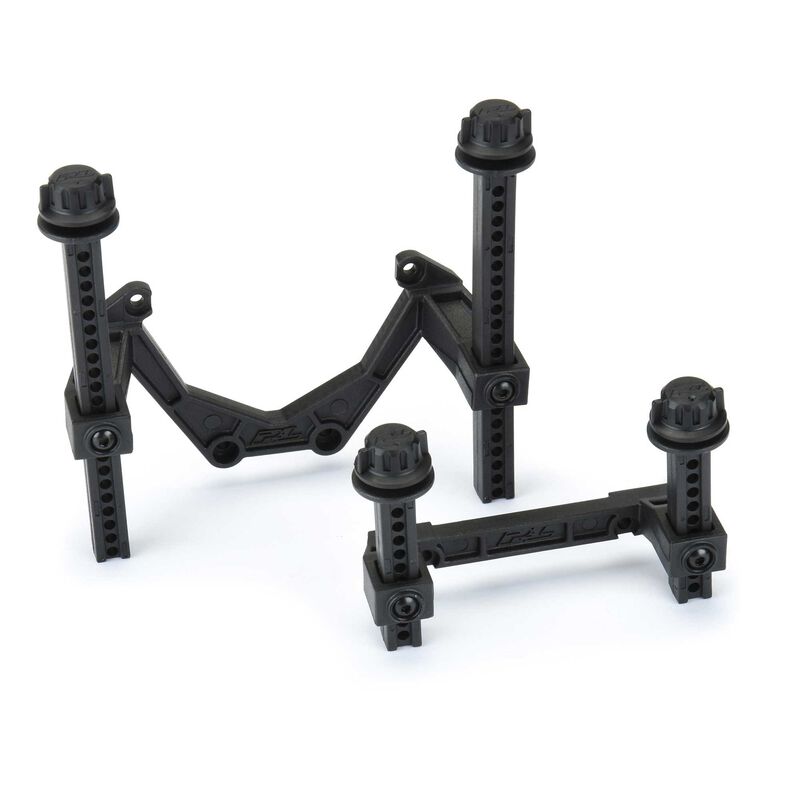 Traxxas Rustler 4X4 Front & Rear Body Mounts