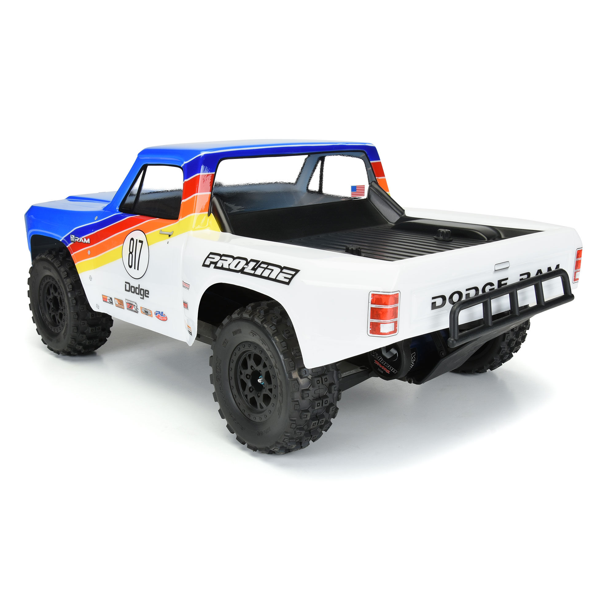 Traxxas slash dodge ram body on sale