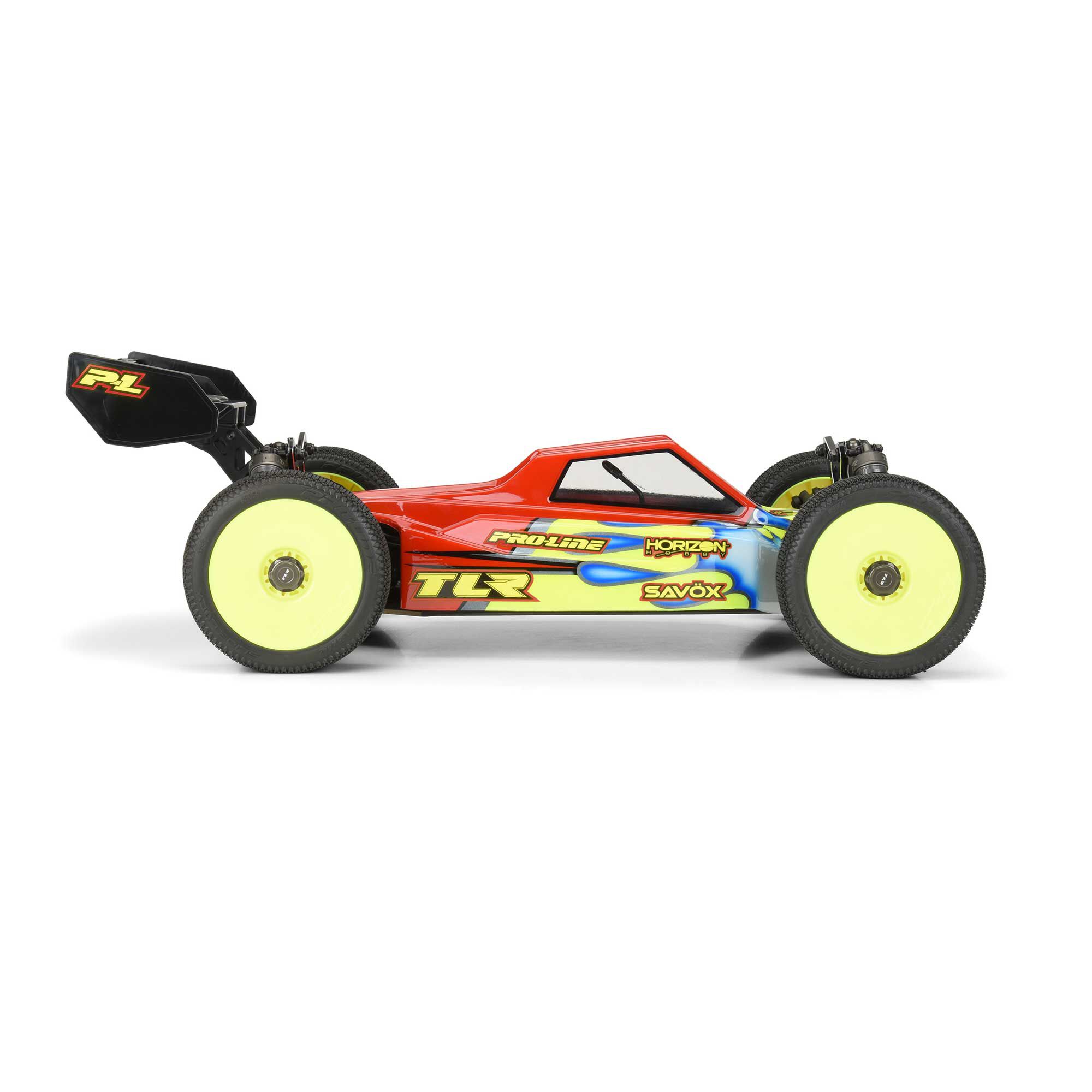 Pro Line Racing 1 8 Axis Clear Body TLR 8ight XE with LCG