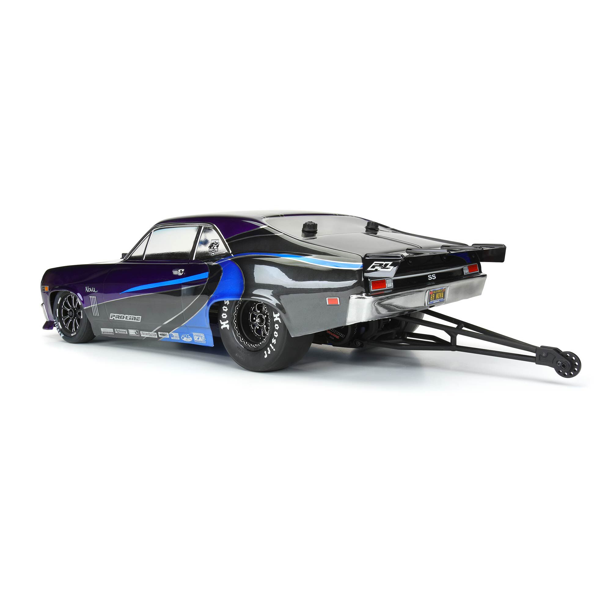 Pro-Line Racing 1/10 1969 Chevrolet Nova Clear Body: Drag