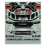 1/8 Pre-Cut 2020 Ram Rebel 1500 Clear Body: E-REVO 2.0