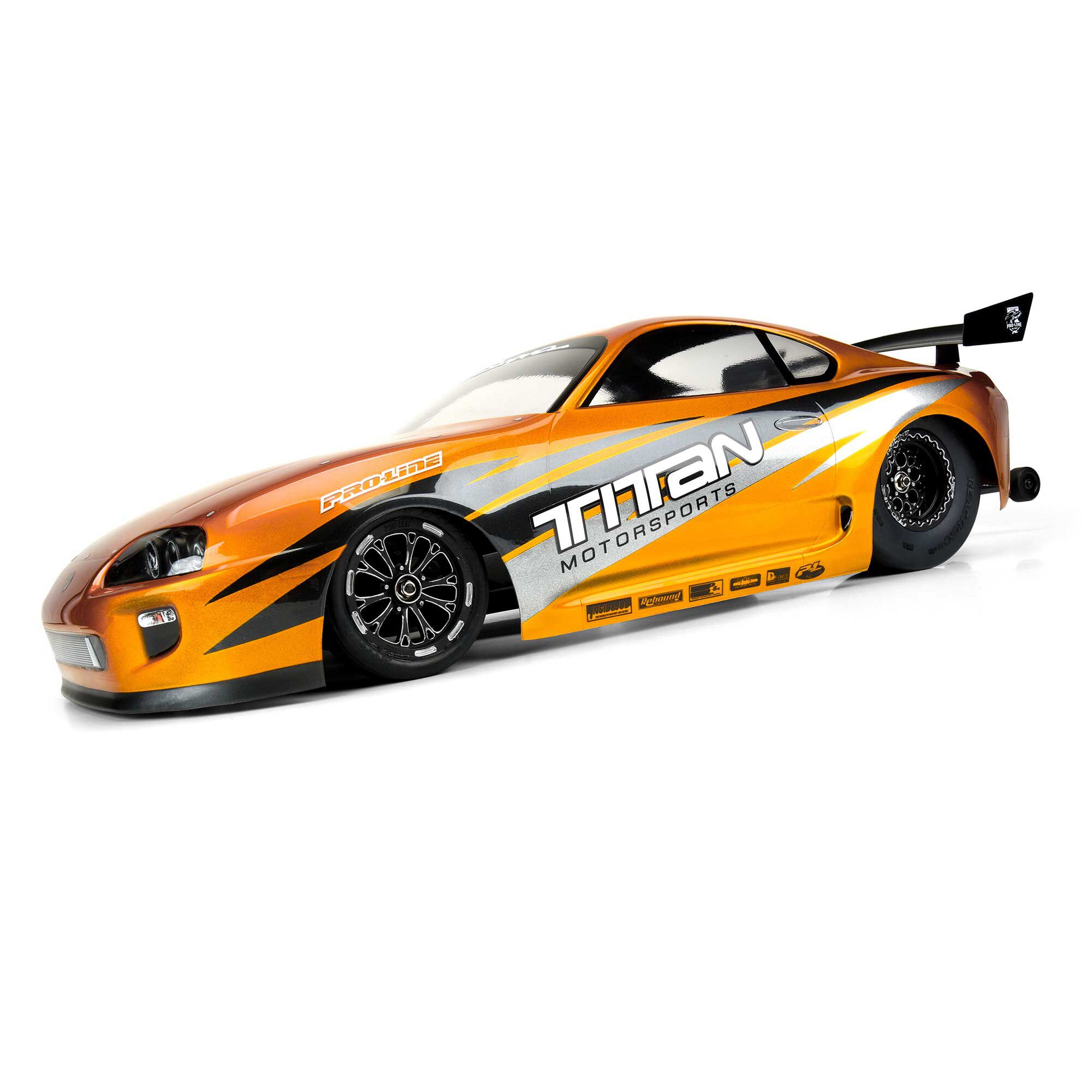 Pro Line Racing 1 10 1995 Toyota Supra Clear Body Drag Car Pro Line