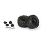 1/10 Hyrax Front/Rear 2.8" MT Tires Mounted 12mm Blk Raid (2)