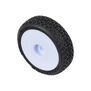 1/24 Electron 2.0 Buggy F/R Tires Mounted 7mm White (4): Micro-B