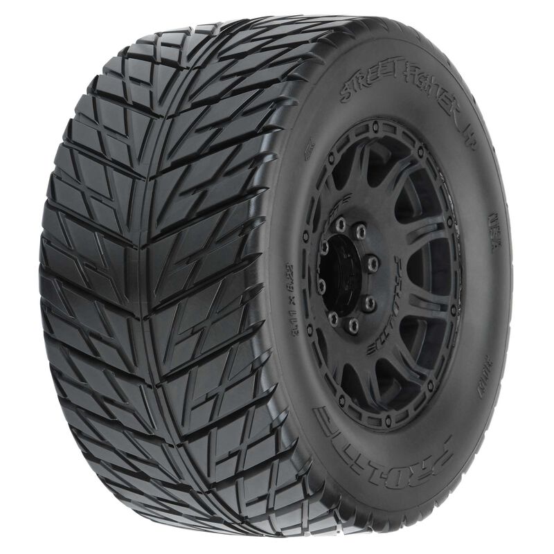 1/8 Street Fighter HP BELTED F/R 3.8" MT Mounted 17mm Blk Raid (2)