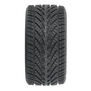 1/12 Goodyear Eagle Wet Tire F/R MTD Gray Wheels (4): Losi NASCAR