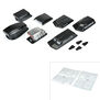 1/10 Drag Racing Clear Hood Scoops and Blowers Variety Pack