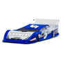 1/10 Nor’easter Clear Body: Dirt Oval Late Model