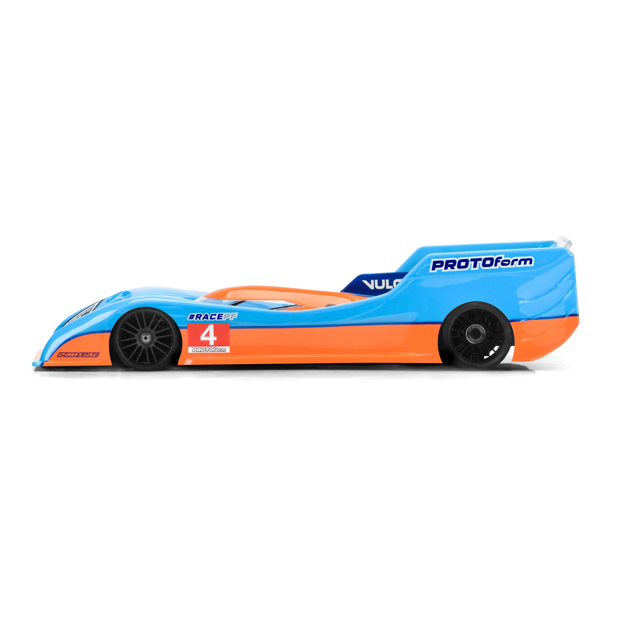 PROTOform 1 10 Vulcan Regular Weight Clear Body 235mm Pan Car
