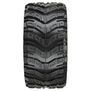1/6 Masher X HP BELTED Fr/Rr 5.7" MT Tires Mounted 24mm Black Raid (2)