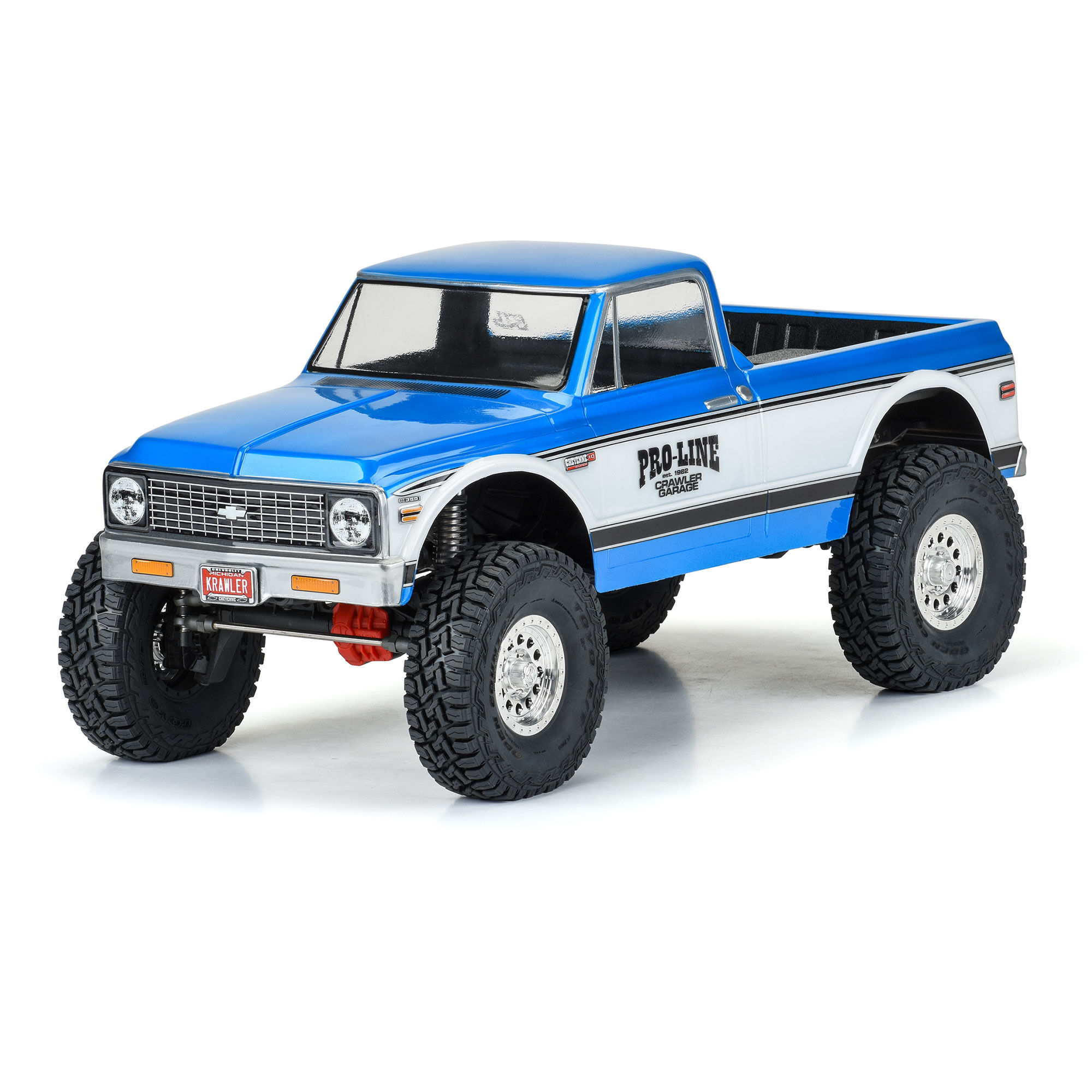 Pro Line Racing 1 10 1972 Chevy K 10 Clear Body 12.3