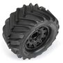 1/10 Demolisher Front/Rear 2.8" MT Tires Mounted 12mm Blk Raid (2)