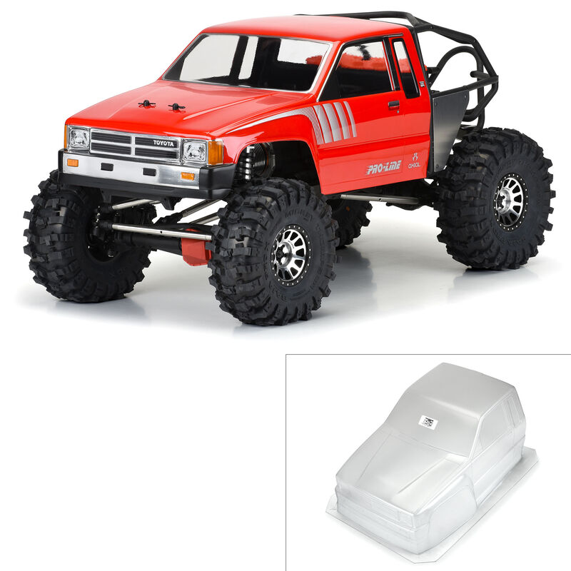 1/6 1985 Toyota Hilux SR5 Cab-Only Clear Body: SCX6