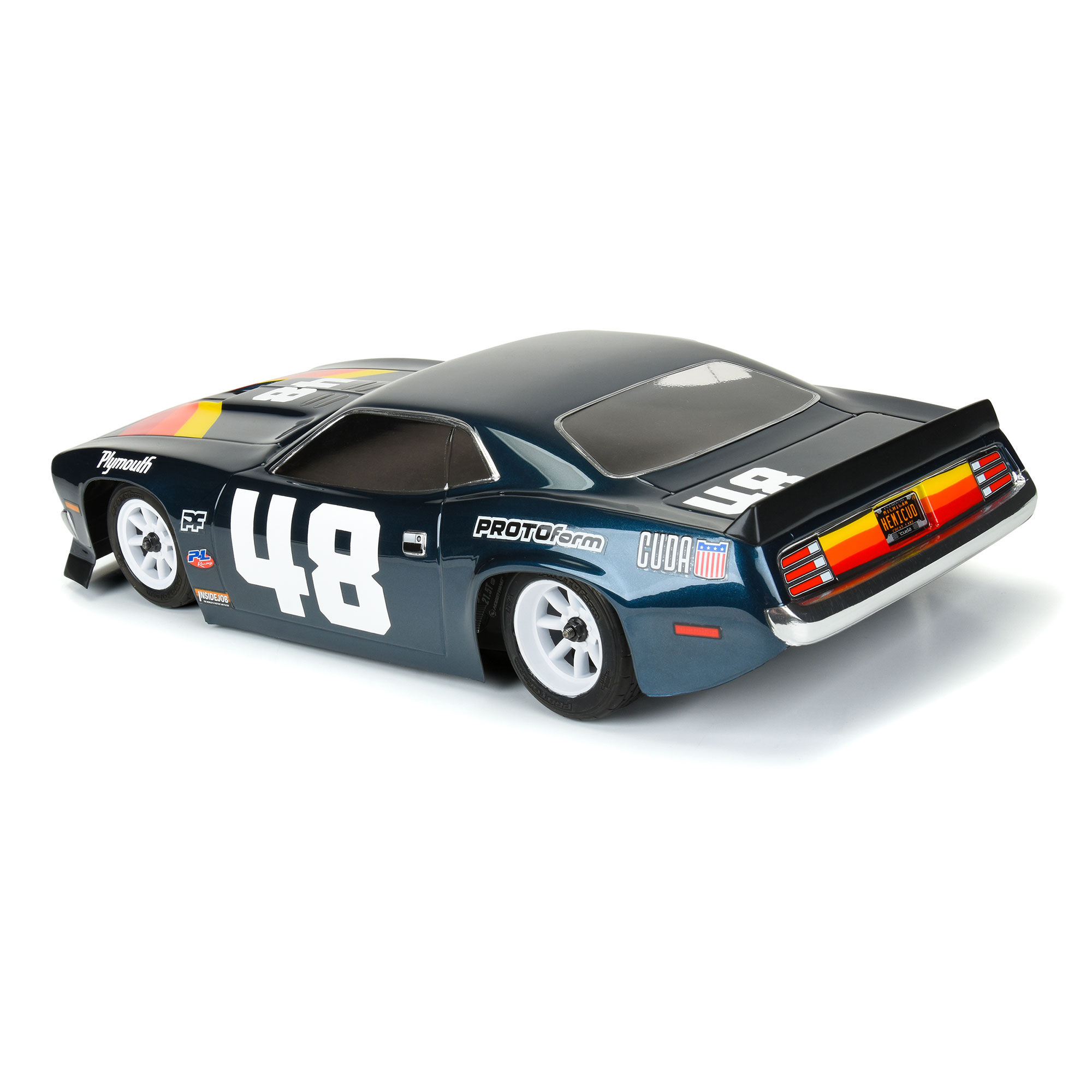 PROTOform 1/10 1970 Plymouth Barracuda Clear Body: Vintage
